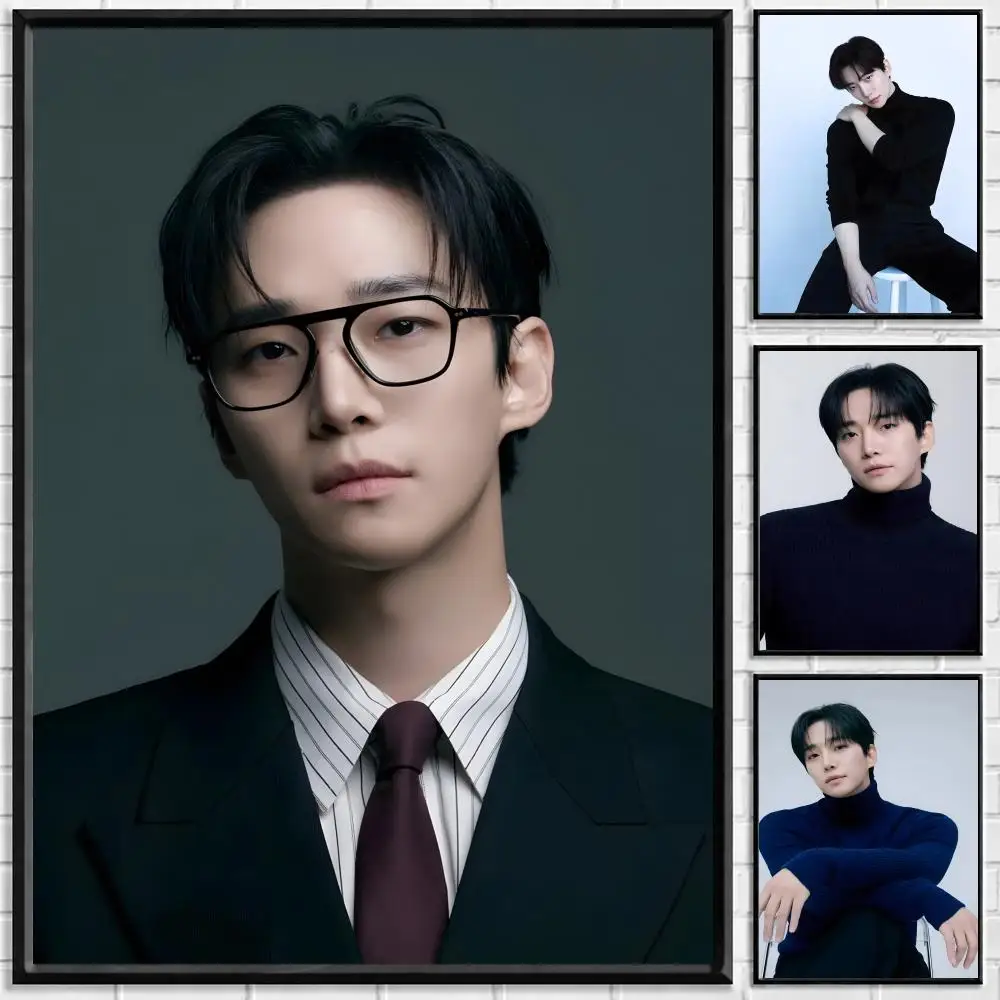 Actor Lee Jun Ho Poster Self-adhesive Art Waterproof Paper Sticker Coffee House Bar Room Wall Decor
