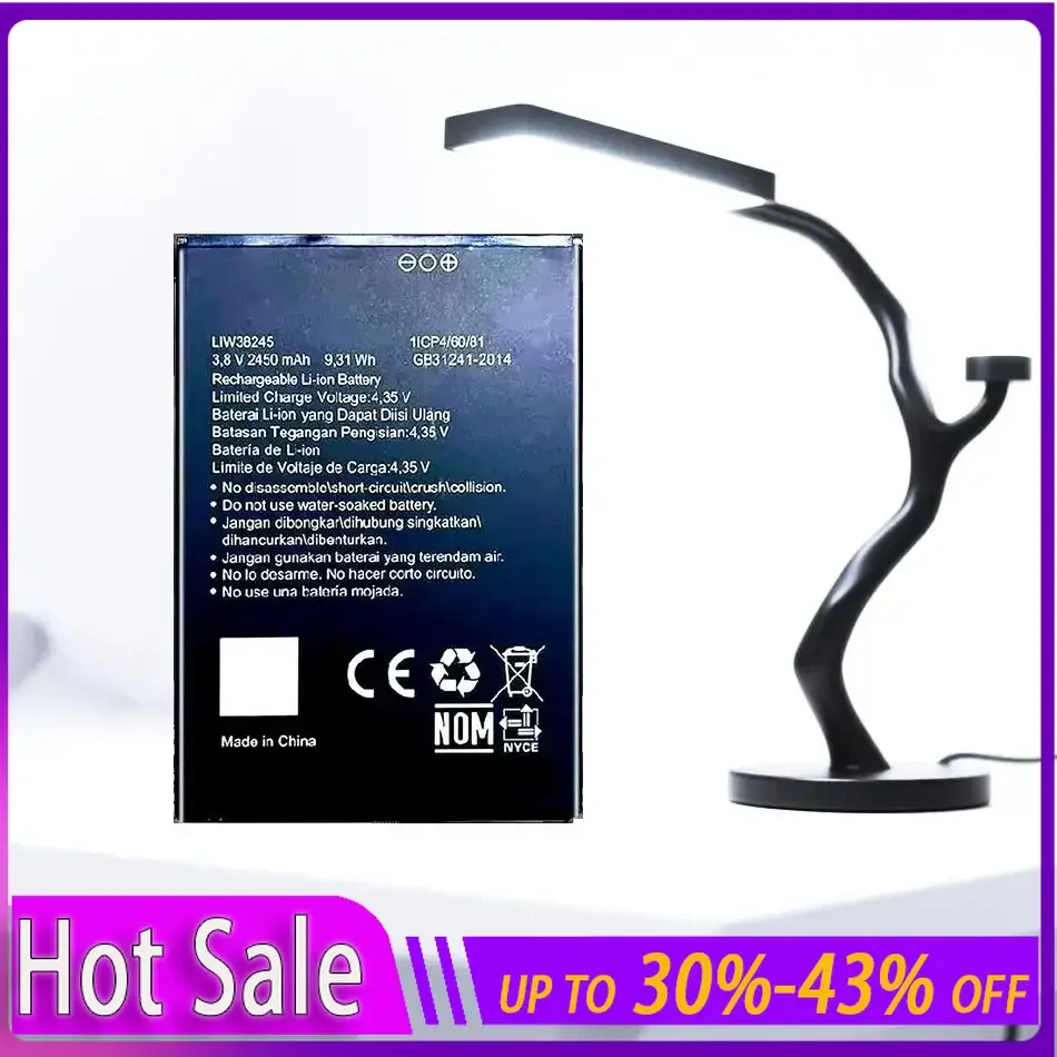 

2450Mah Reliable Power LIW38245 Mobile Phone Battery For Hisense Infinity F17 Pro F16