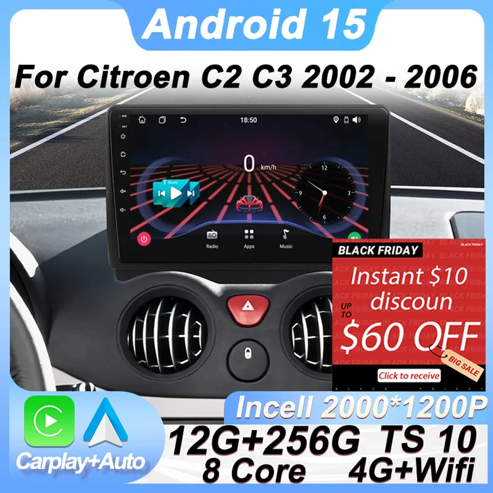 For Citroen C2 C3 2…