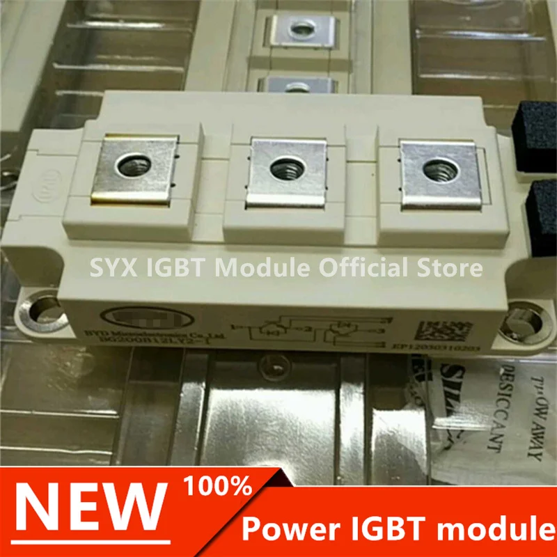 

BG100B12LX2-I BG150B12LX2-I BG200B12LX2-I BG300B12LX2-I BG400B12LX IGBT Module 1200V Half Bridge For Welding Inverter UPS Servo