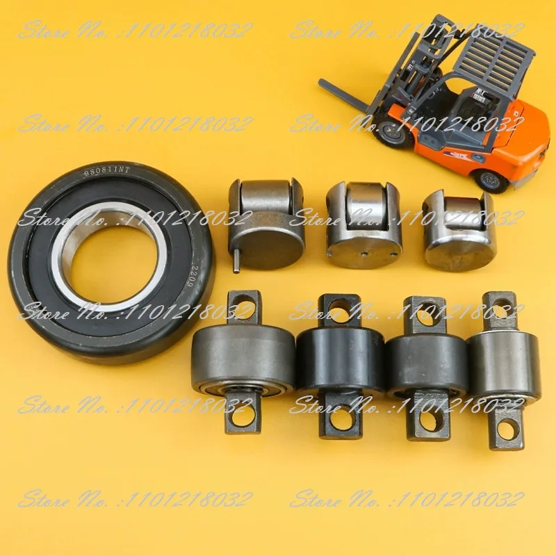 Forklift door frame bearing roller Heli forklift parts door frame side roller group Hang fork Longgong composite roller tee