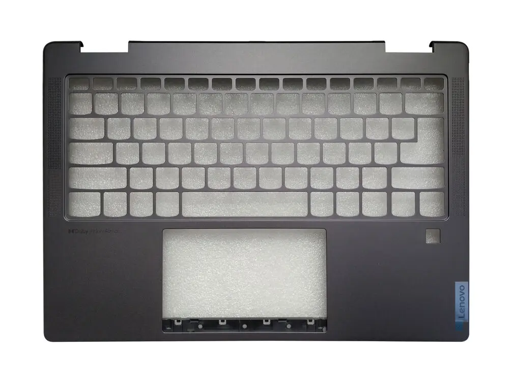 Imagem -03 - Yuebeisheng-tampa Traseira para Lenovo Yoga Tampa Traseira Caixa Inferior Palmrest Superior Cinza Novo Lcd Ornamental 14arp8 14irl8