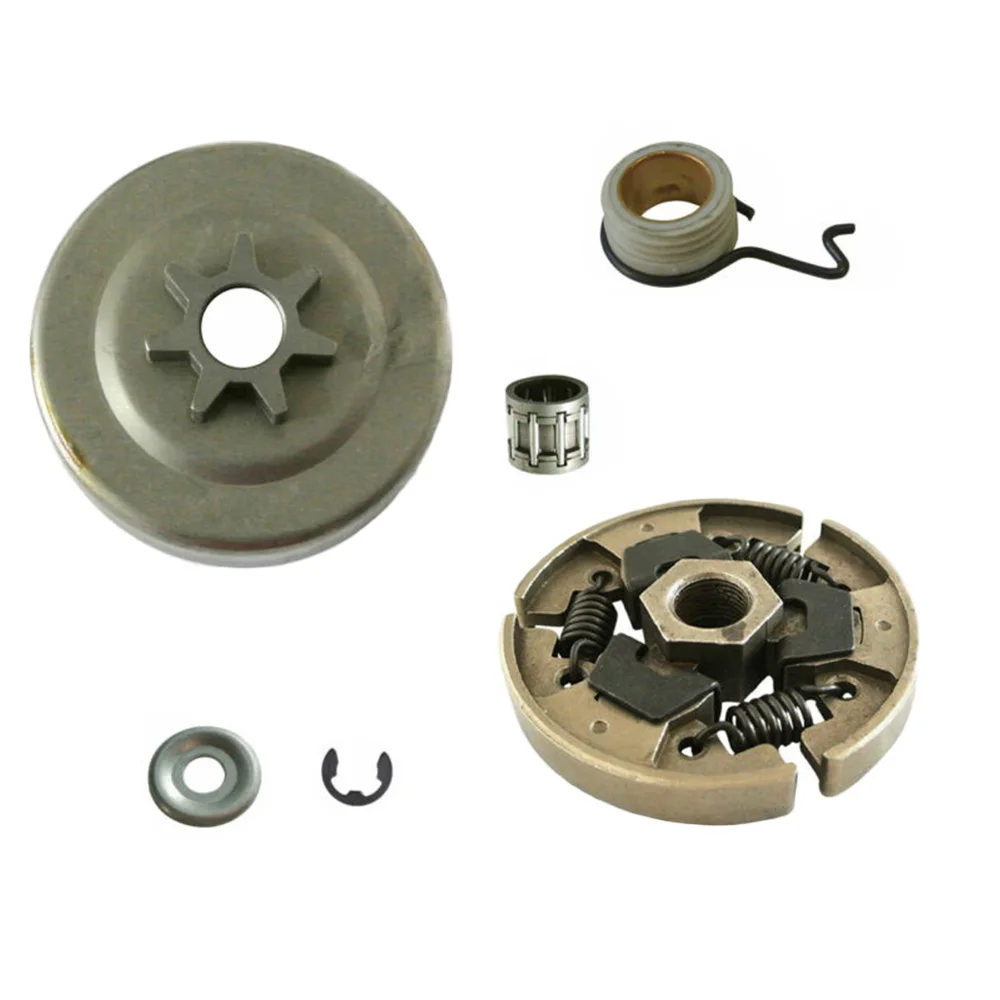 Clutch Drum Sprocket Washer E-Clip Rim Kit Fit For Stihl 018 023 025 MS170 MS180 M 10 M 30 M 50 Gas Chainsaw Spare Parts