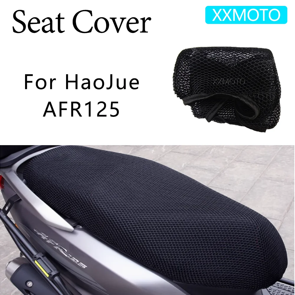 

Motorcycle Seat Cover Heat Insulation 3D Fabric Breathable Non-Slip Protection Cushion For HaoJue ARF125 ARF 125