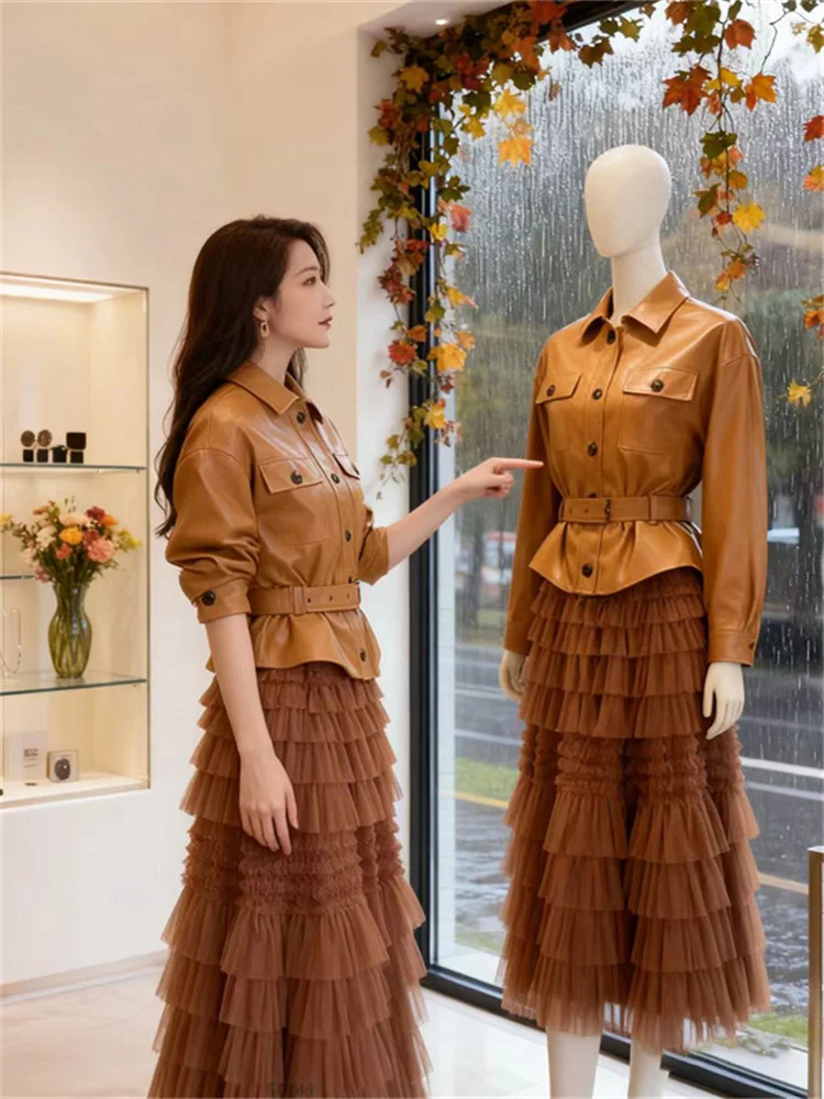 

Korean Sle Casual Button up ort Cardigan Women's Faion Turn-down Collar Loose Fit Versatile Top Spring New Arrival