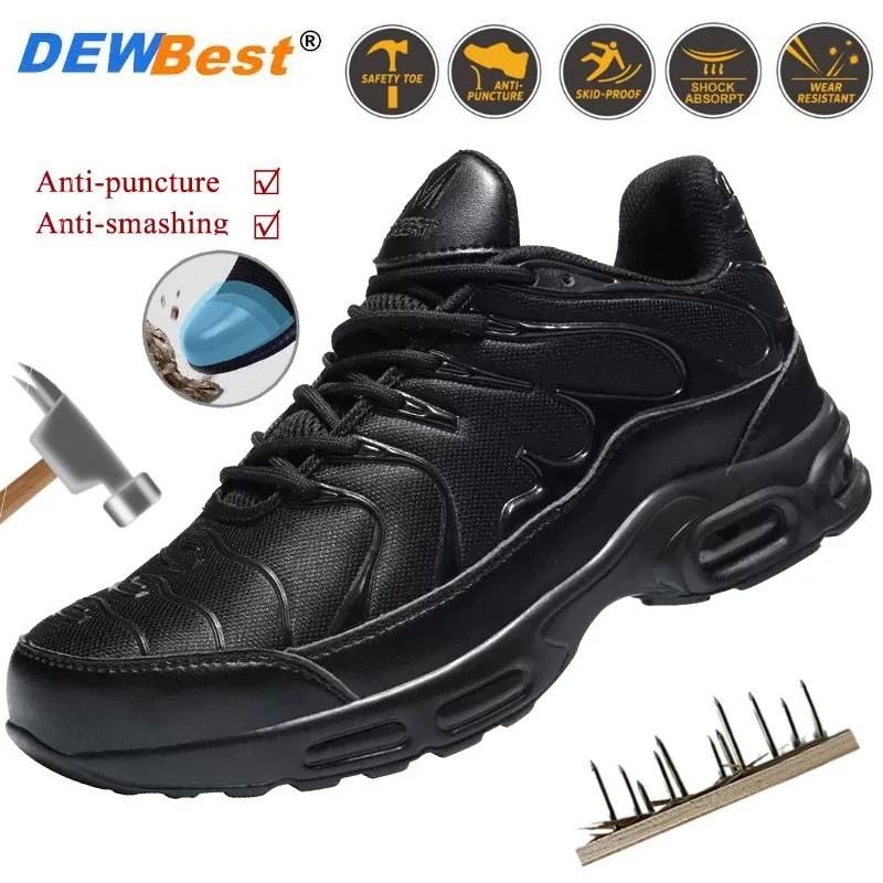 883-true-air-cushion-men's-ultra-lightweight-safety-shoes-impact-resistant-and-puncture-resistant