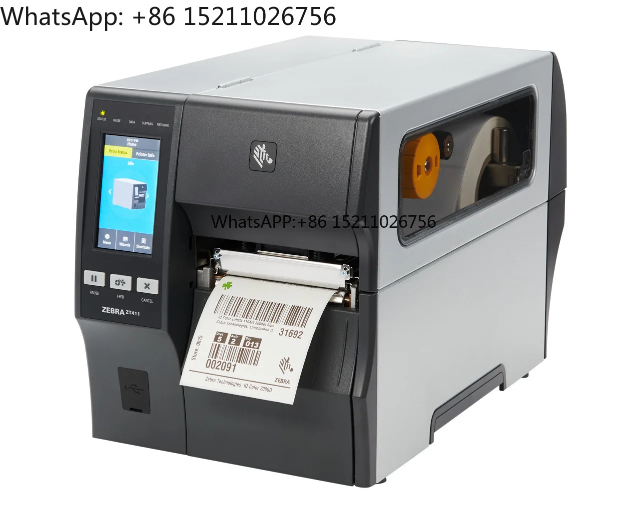 Genuine Zebra ZT411R 300dpi  RFID 4 Inch Industrial Label thermal Printer 4x6 (ZT400 Series) 203dpi/300dpi/600dpi