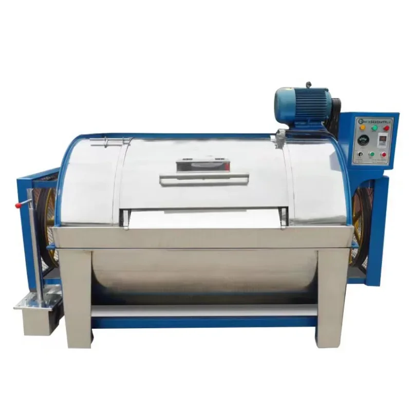 NEW25Kg Stainless Steel Industrial  Factory Garment Factory Laundry Washing  Horizontal Washing Machine 20kg