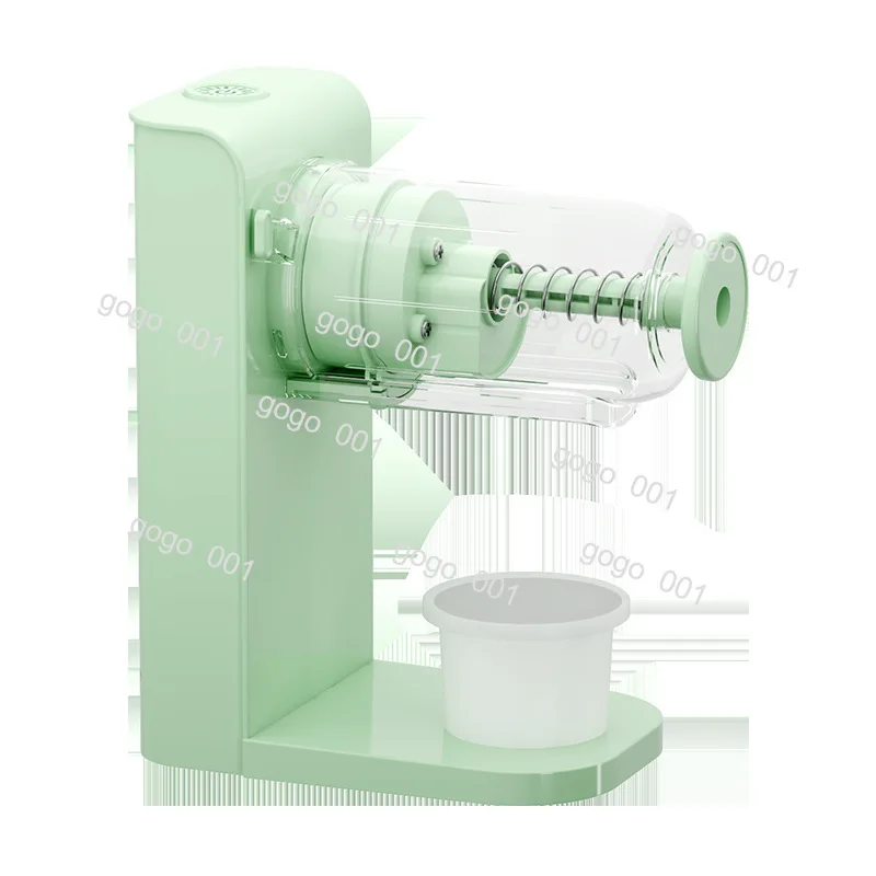 Rechargeable Fully Automatic Ice Shaver for Shaved Ice & Slushy, Portable for Home & Street Business, Stainless Steel