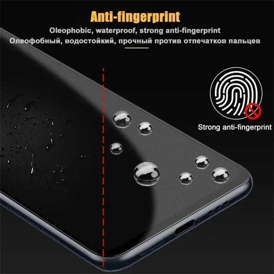3PCS Full Cover Matte Hydrogel Film For Realme 9 10 11 Pro Plus 5G TPU Screen Protector On Realme 9 10 11 Pro 5G image 5