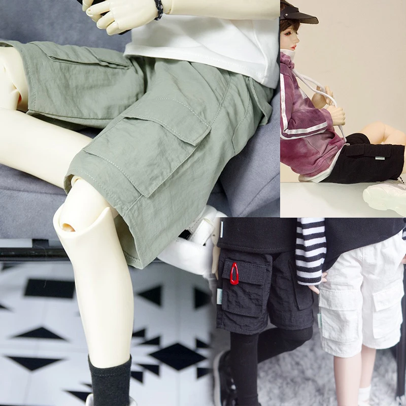 D03-P619 children toy BJD DD SD MSD   1/6 1/4 1/3 doll's Photo props clothes Three-dimensional bag casual shorts 1pcs