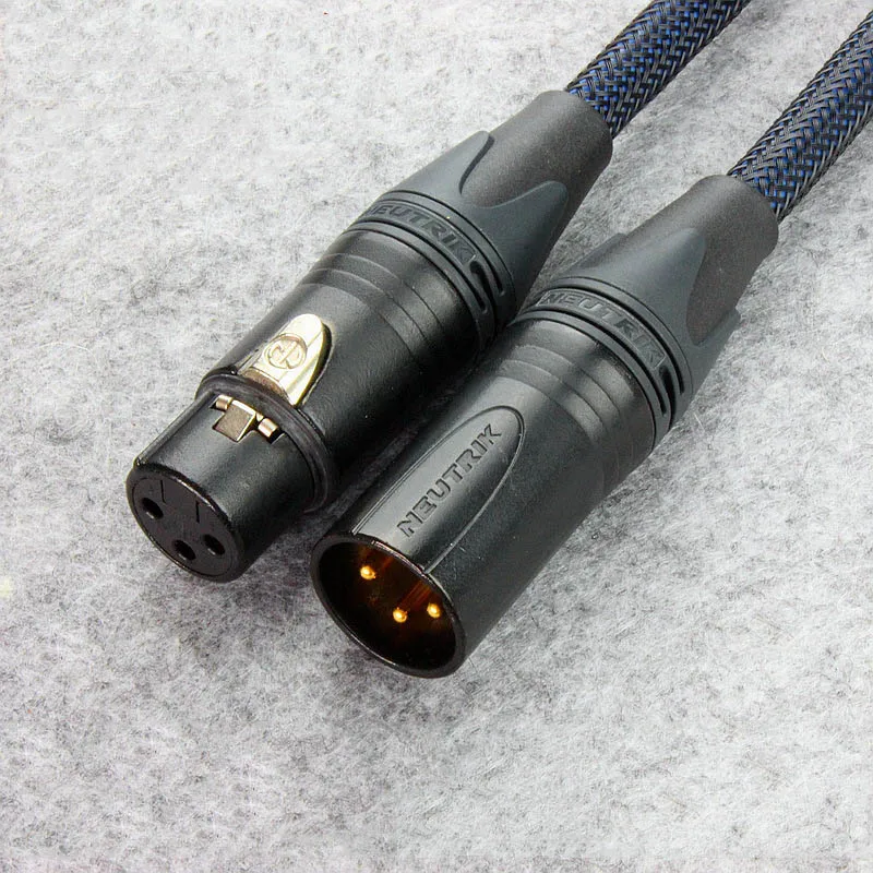 Canare DA206 110 Ohm AES/EBU Digital Cable With Neutrik XLR Male Female Plug