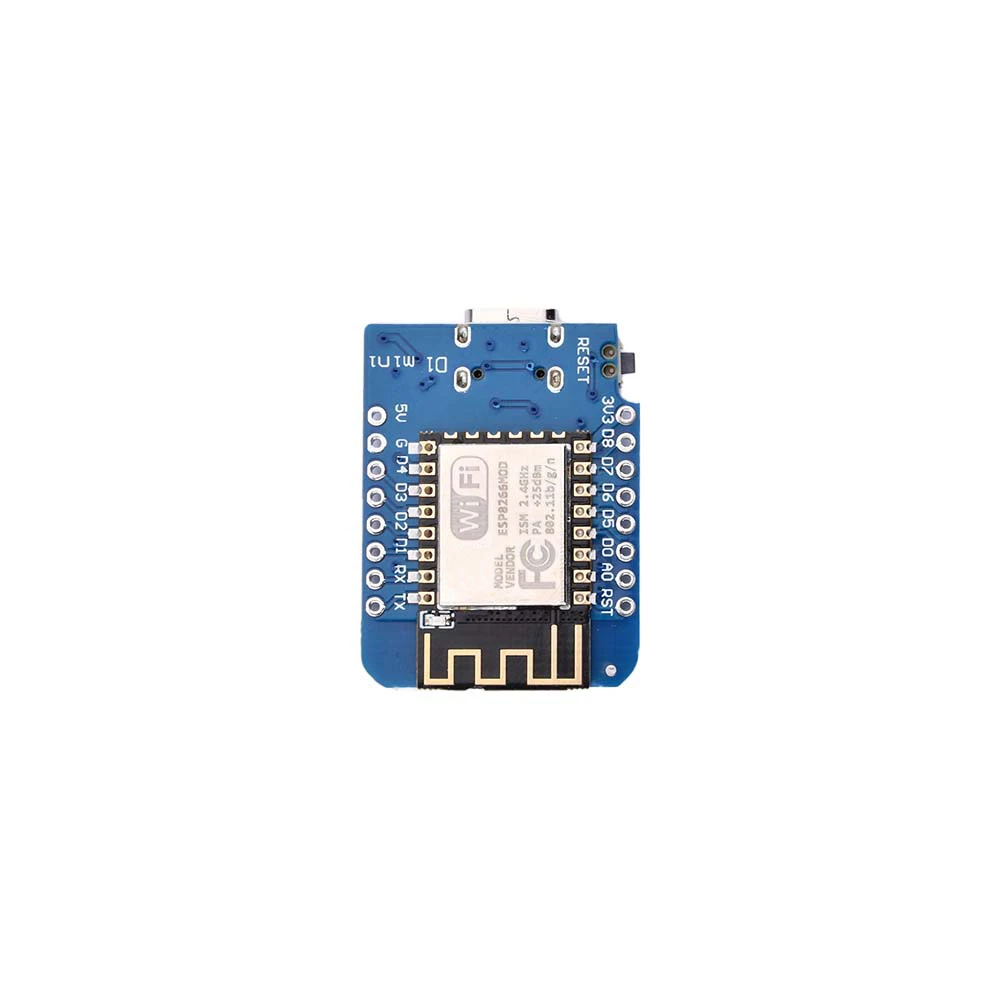 WeMos D1 MINI ESP8266 ESP-12F Плата разработки Wi-Fi CH340G TYPE-C на базе ESP-8266EX для Arduino IDE