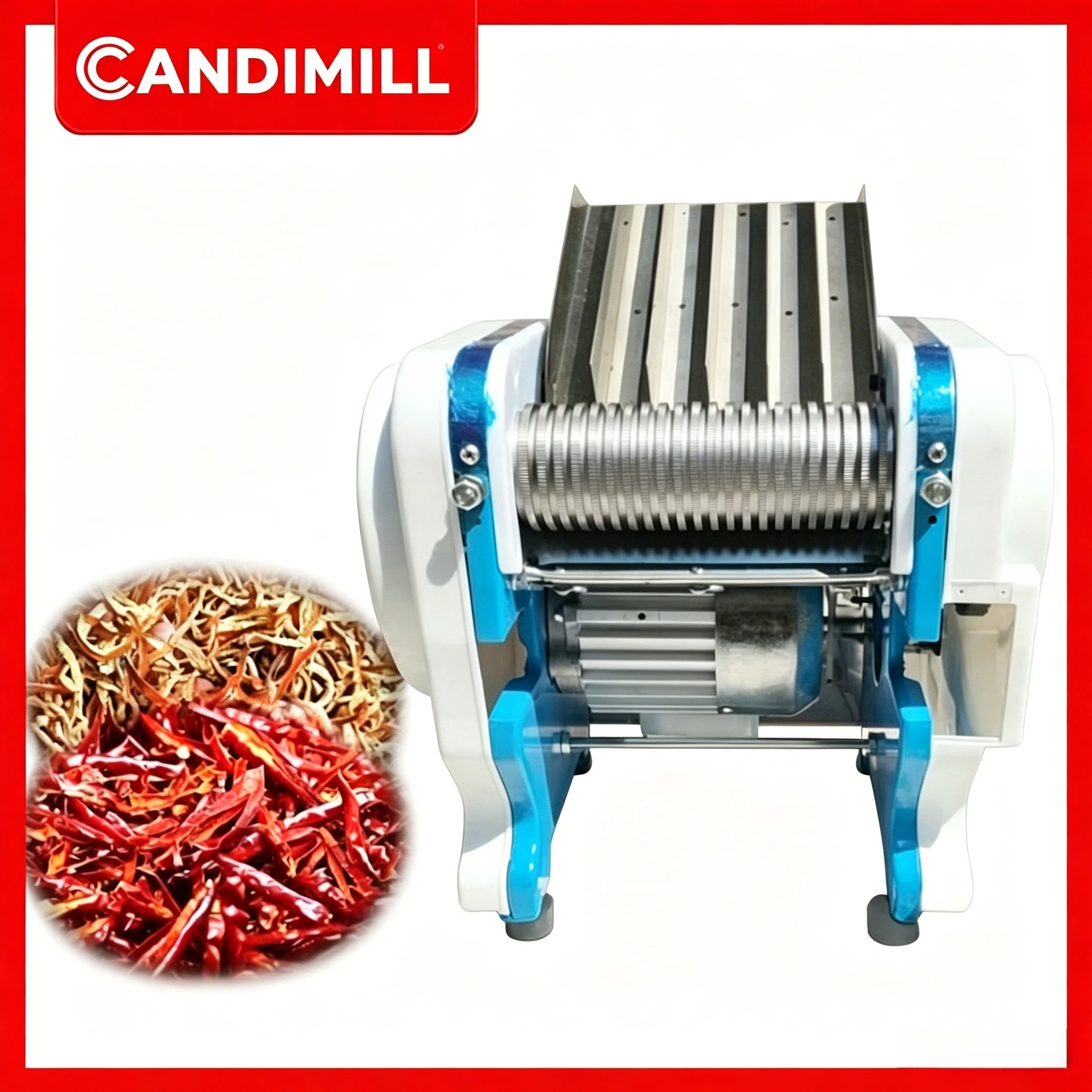 Electric Dried Chili Shredding Machine Multifunctional Cutter For Bean Curd Skin Lotus Leaf Vegetable Leaf Automatic Strip