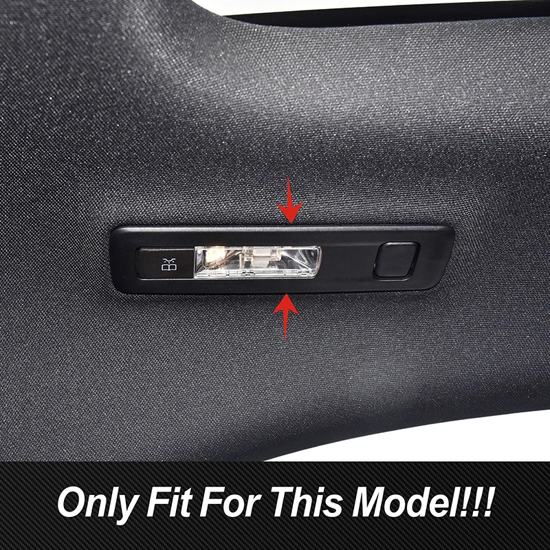 Stainless Steel Rear Reading Lamp Frame Decoration Cover Trim For Mercedes Benz A Class W177 CLA C118 2019-2022 Car Styling