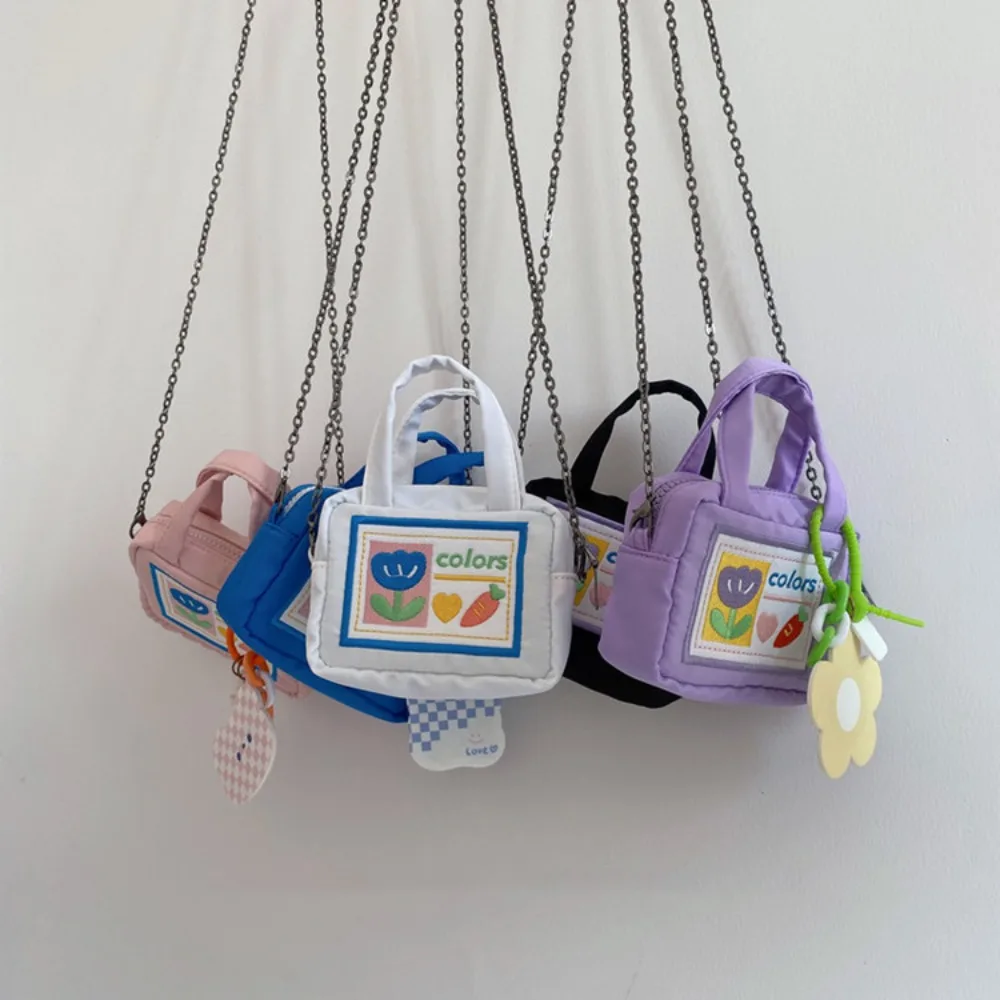 

Cartoon Flower Kawaii CCD Camera Bag Coin Purse Colorful Cute Storage Bag Portable Mini Small Change Bag Girl Gift