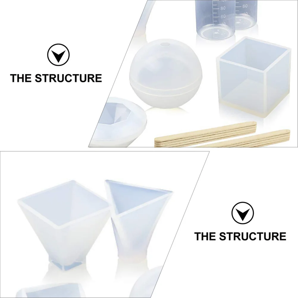 

Chocolate Mold Handmade Jewelry 3D Silicone Glue Drop Silica Gel Adornment DIY Making