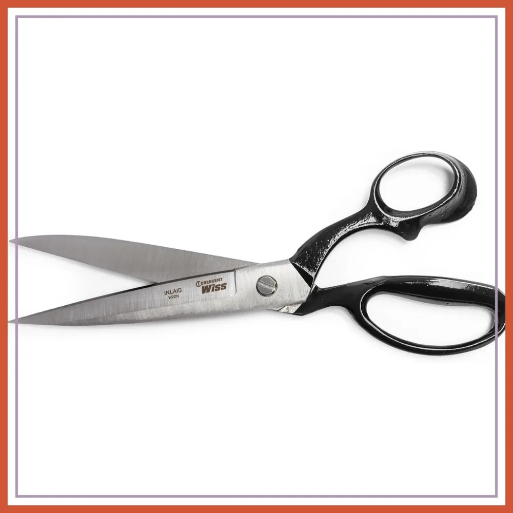 

10" Bent Handle Industrial Shears - Heavy Duty for Fabric & Leather