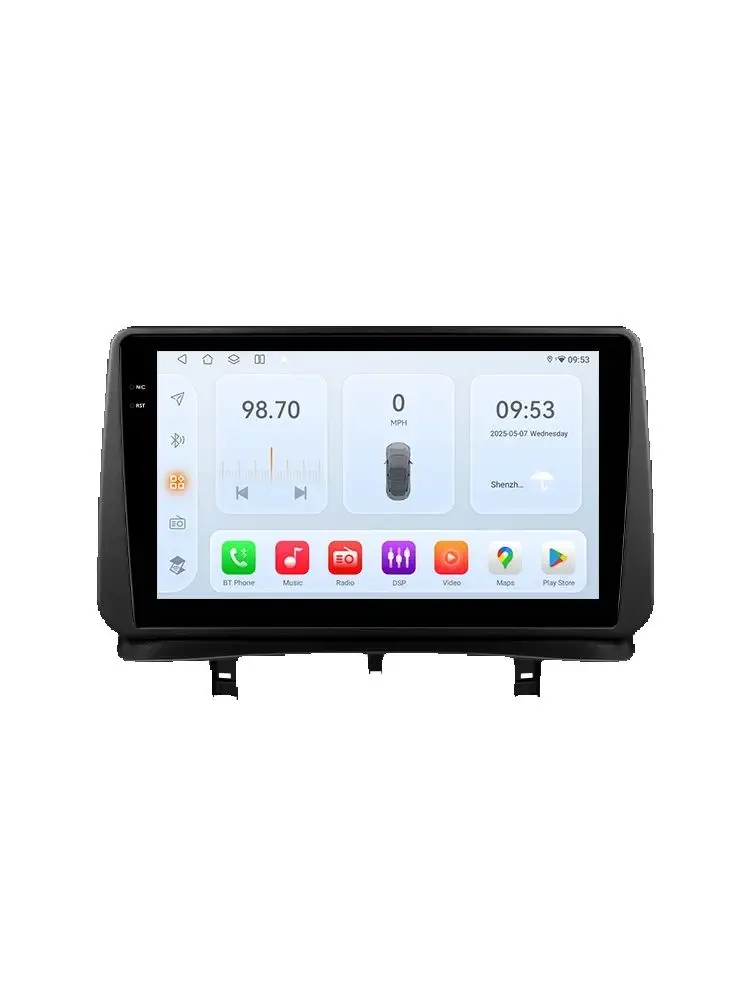 Autoradio Android voor Renault CLIO 3 2005-2014 Carplay Auto Multimedia Speler Intelligente Autoradio GPS WIFI door Snapdragon 6115 - afbeelding 2