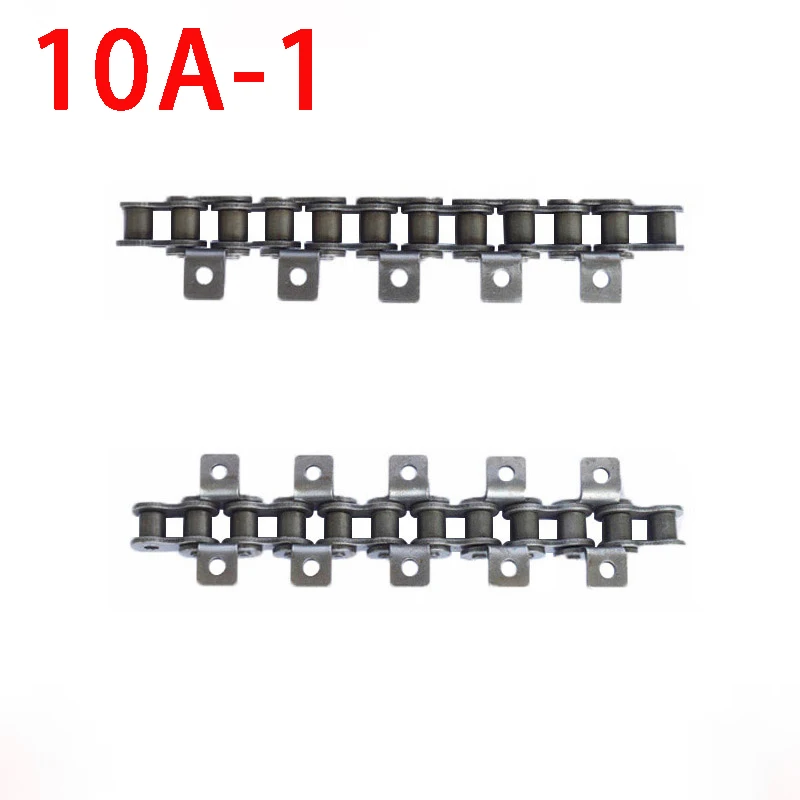 1.5M Length 10A-1 Single Double Hole Drive Roller Chain Machine Transmission Conveyor Chain For 10A Sprocket Gear