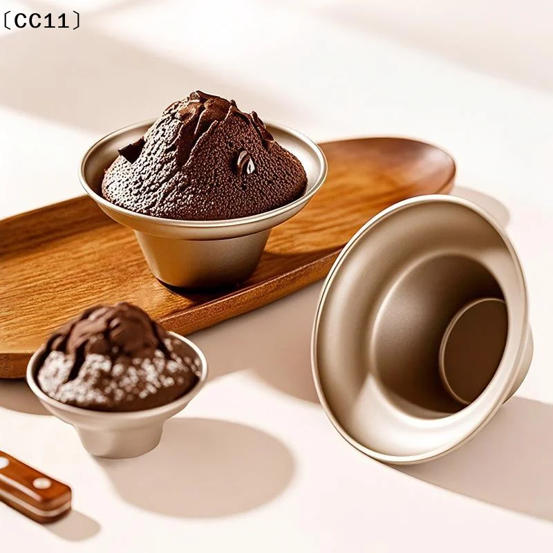 Non-Stick Mushroom-Shaped Muffin Pan High-Grade Carbon Steel Creates A High-Rise Shape Makes Sponge Cake Cupcakes〔CC11〕