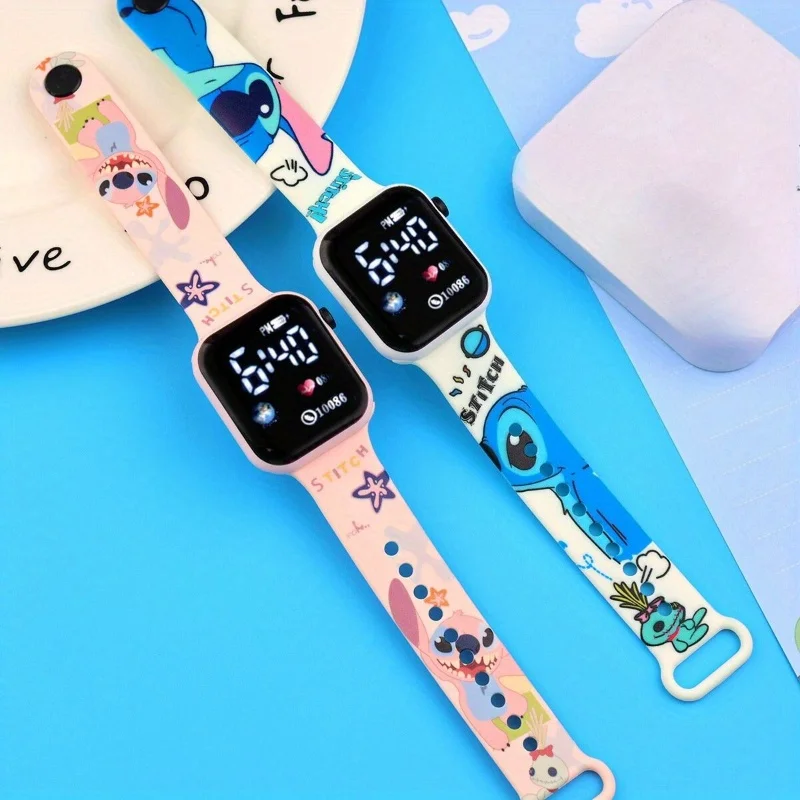 Disney Stitch Touch Screen Watch – Fashionable, Lightweight and Comfortable Wristwatch for Daily Wear or Gift