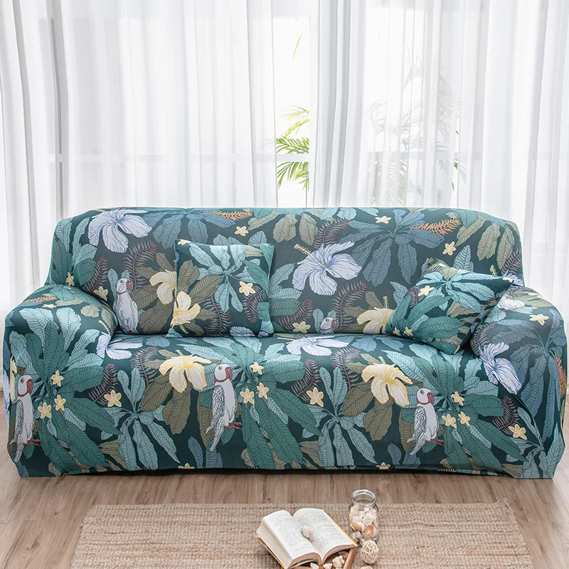 2024 New Summer Print Sofa Cover Adjustable Stretch Slipcover High Elastic Furniture Protector For Home Decor