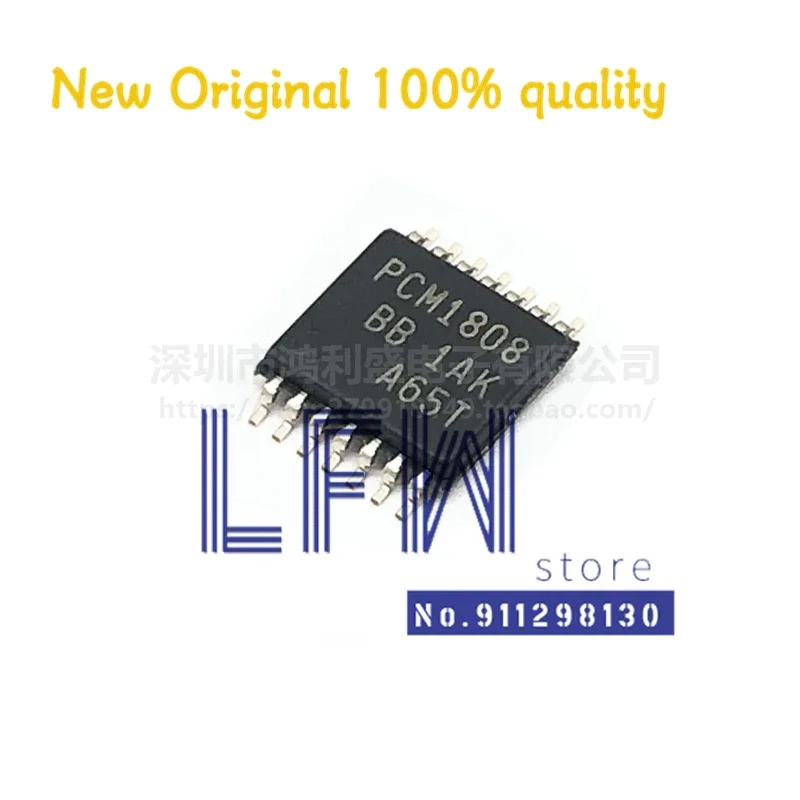 5pcs/lot PCM1808PWR PCM1808PW PCM1808 TSSOP-14 Chipset 100% New&Original In Stock