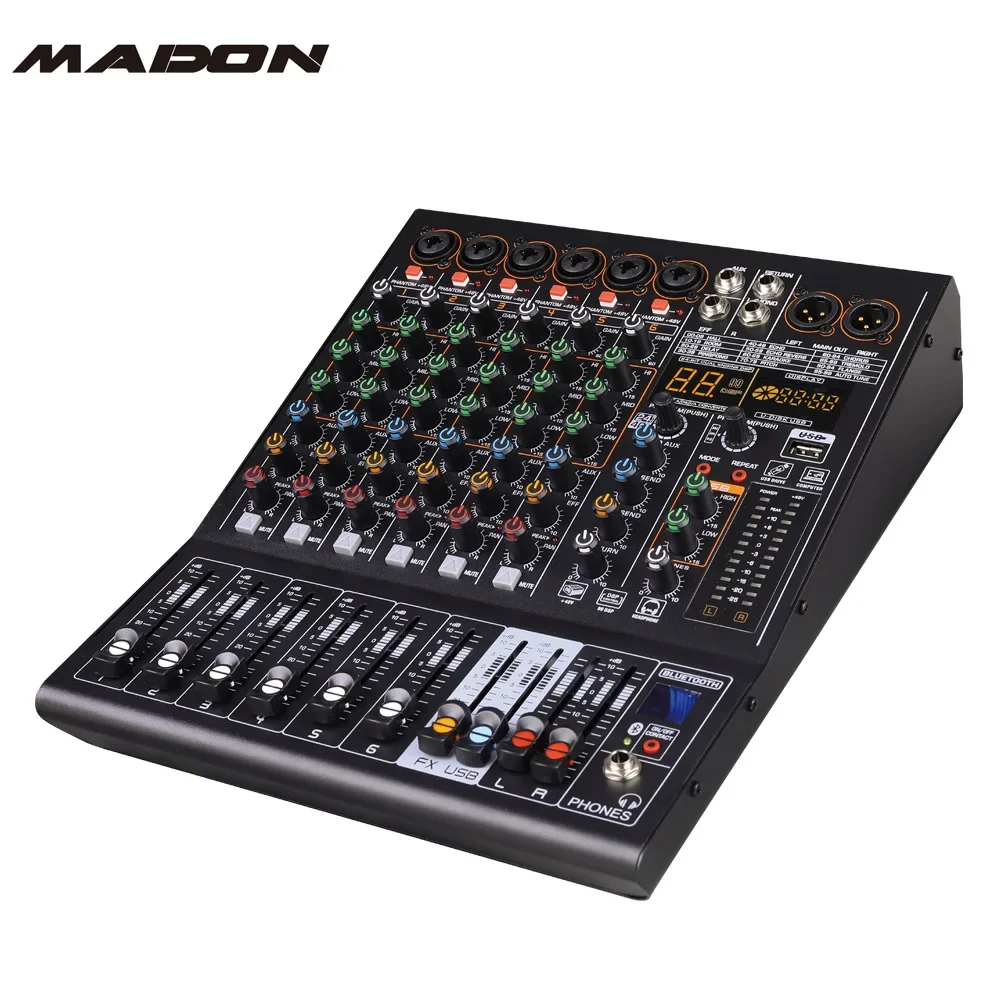 

Madon Hot sale acoustic equipment NX series 99 KINDS Of reverb Doubt Group Professional Mixer