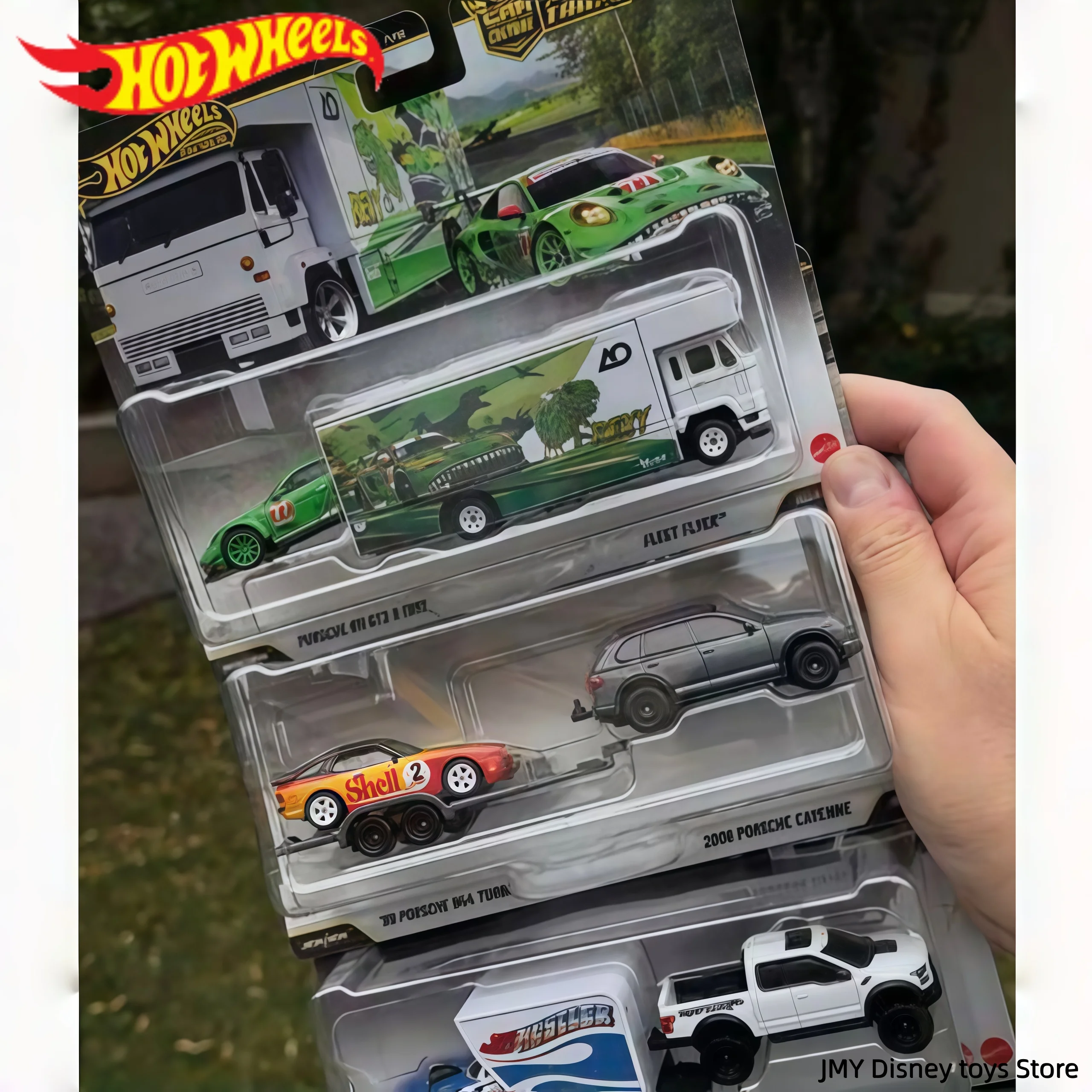 Team Transport Series GT3-R (992) Porsche 911 2026 Hot Wheels Fleet Flyer transport vehicle Car Culture Collectible For Adult