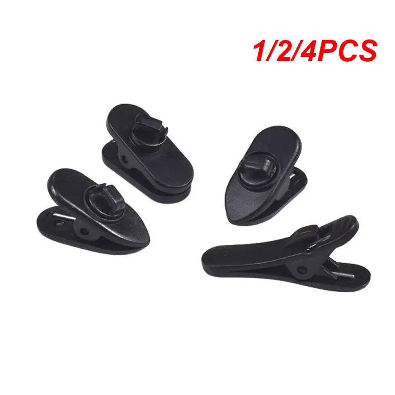 1/2/4PCS Cable Cord Clamp Collar Headset Clamp Collar Clip Rotating Clamps Headphone Cable Clips Earphone Winder Accessories