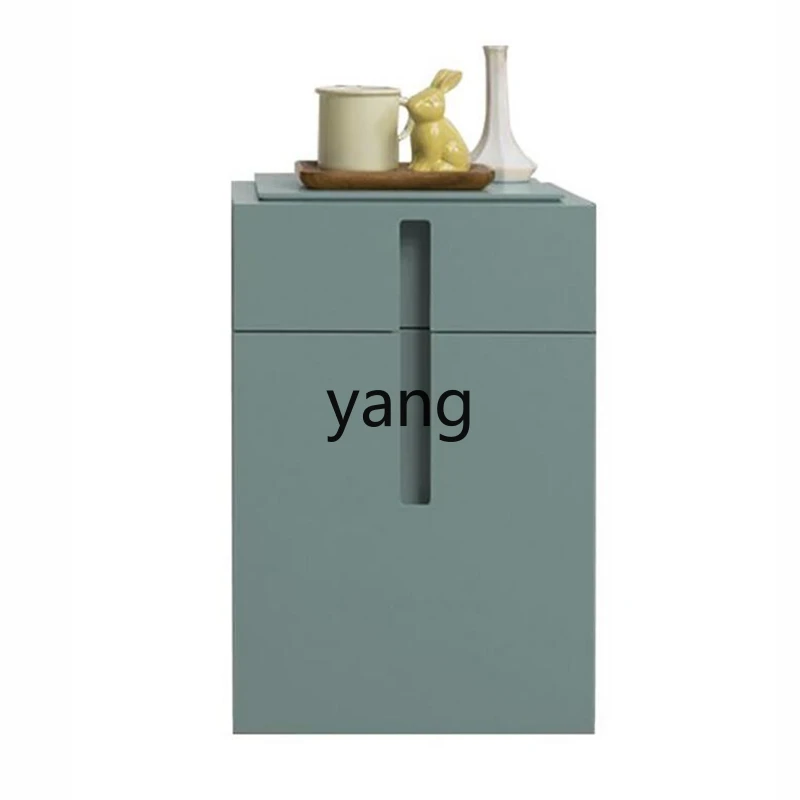

LH Italian minimalist bedside table piano paint chest of drawers bedside storage locker