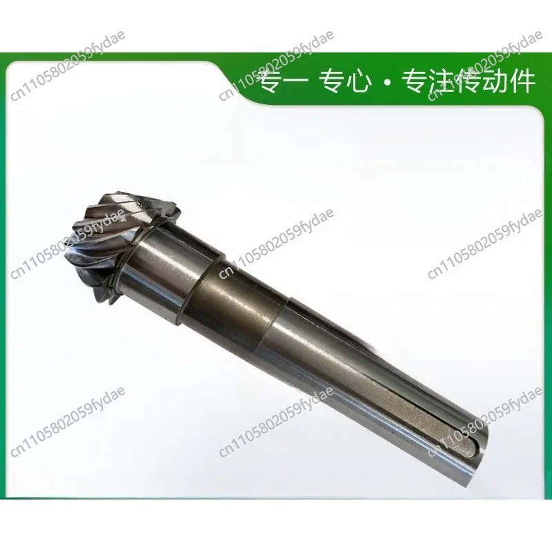 Precision spiral bevel gear shaft, spline shaft mechanical parts spiral bevel gear