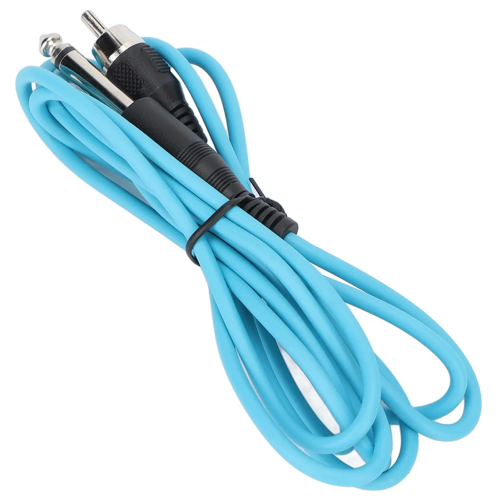 5.9ft Flexible Silicone Tattoo Clip Cord for Professional Tattoo Machines - Power Supply Accessory