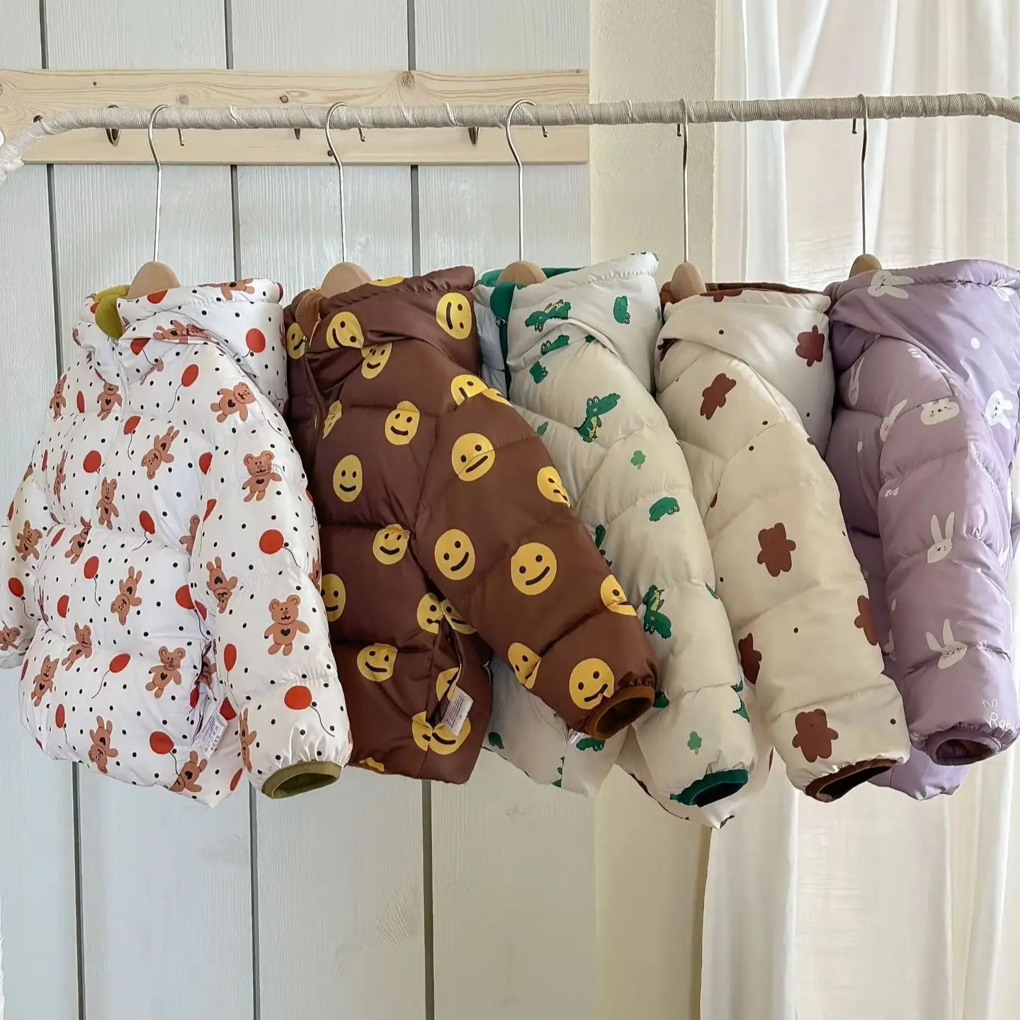 

Зимняя детская флисовая куртка для детей, пальто с героями мультфильмов, хлопковое пальто с принтом для мальчиков и девочек, детское пальто, повседневная одежда, детская рождественская одежда