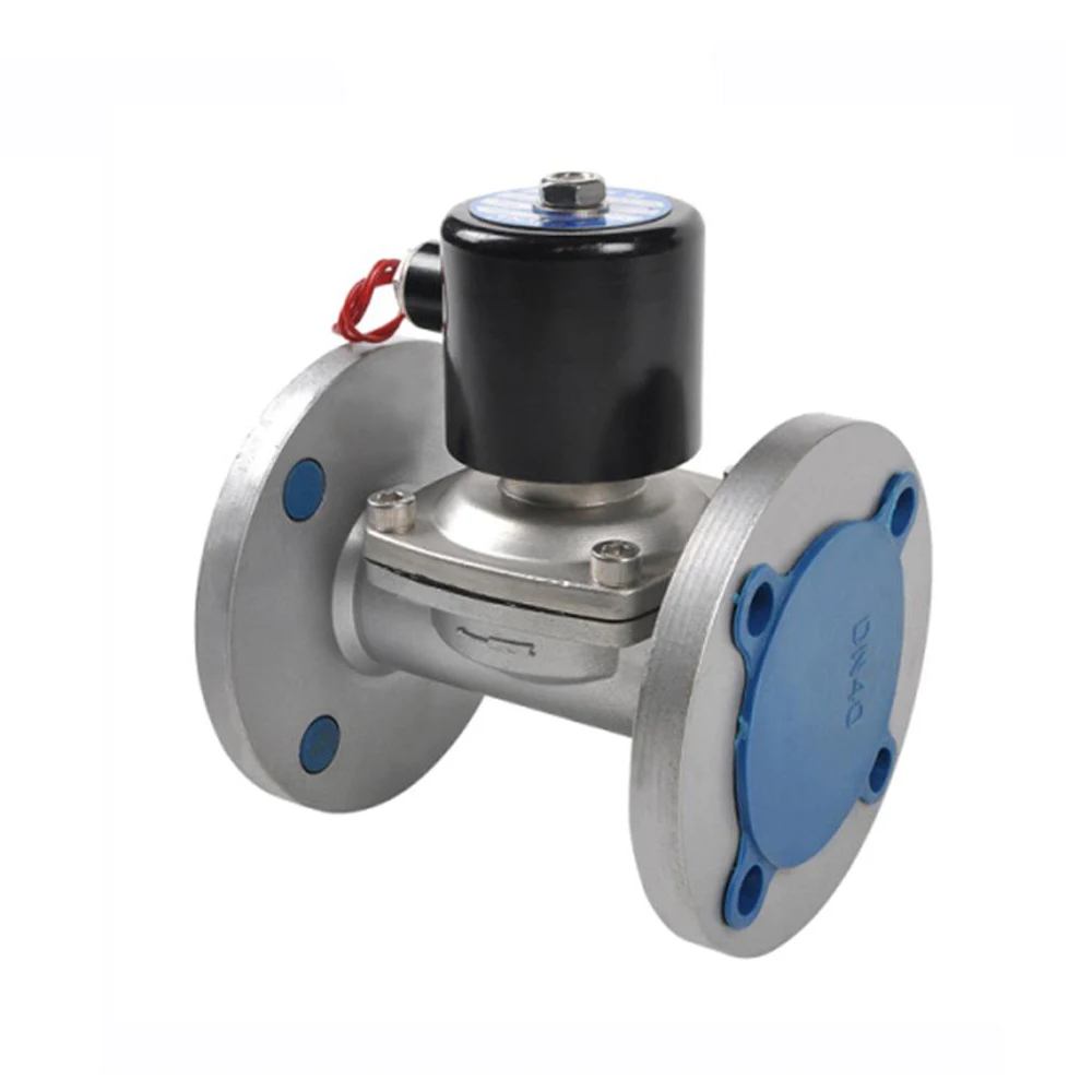 6 inch 220 Volt Stainless Steel Flange Gas Water Solenoid Valve