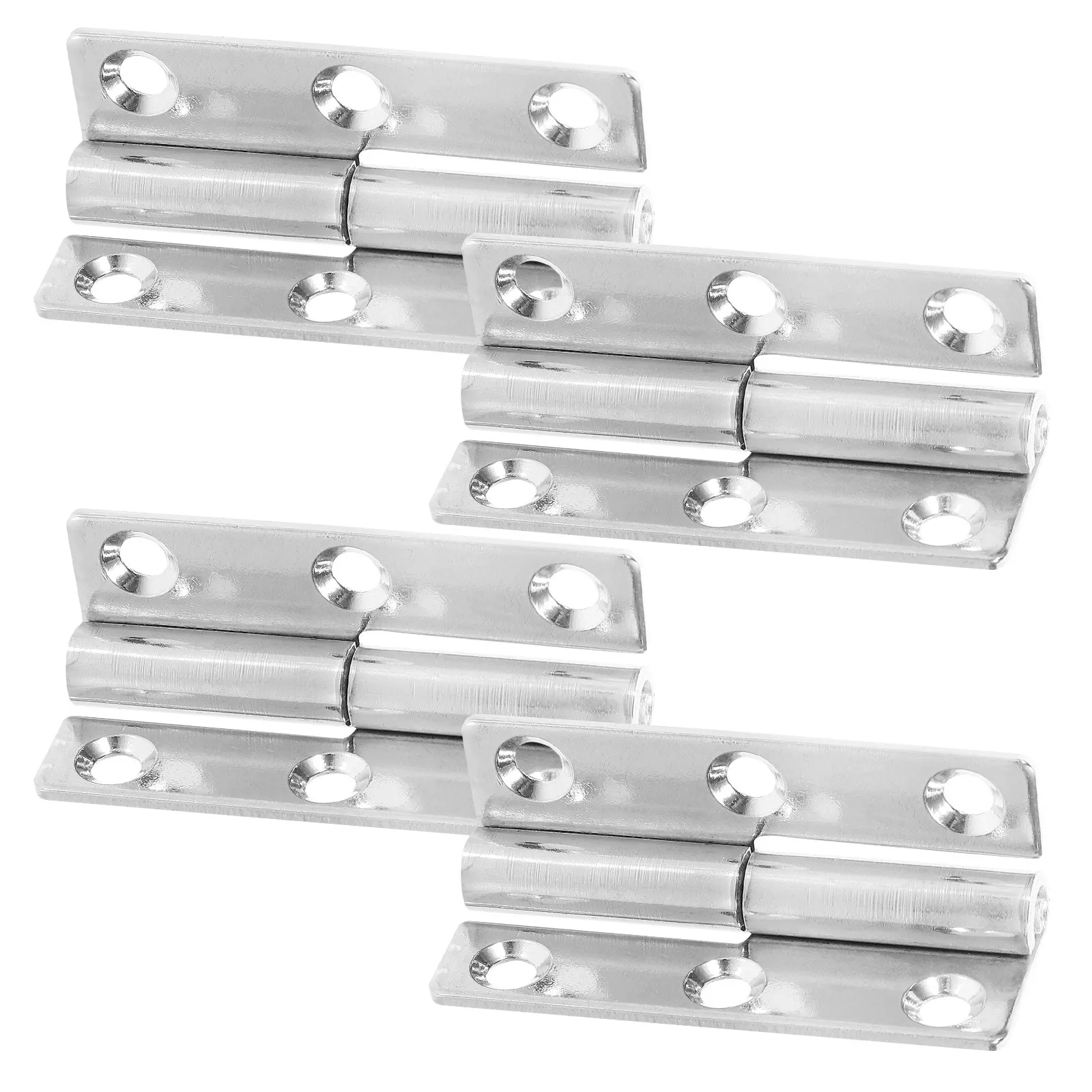 

4Pcs Stainless Steel Lift Off Hinges Heavy Duty Door Window Hinges Detachable Easy Install Smooth Operation Outdoor Indoor Use
