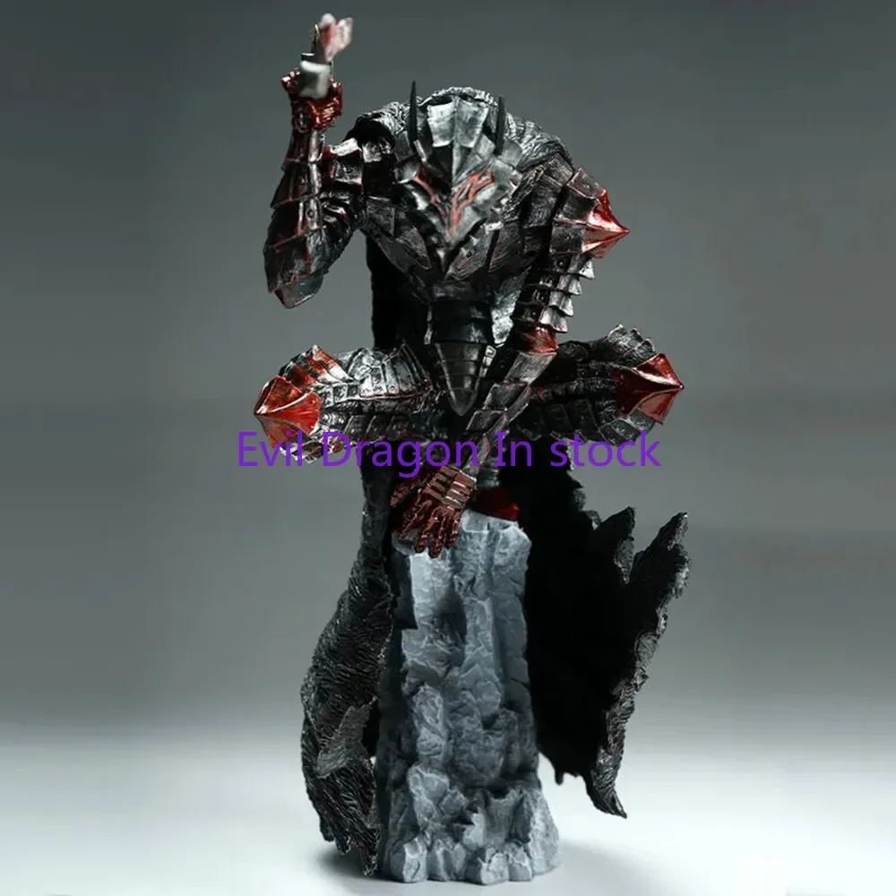 25cm Berserk Guts L Anime Figure Berserker Armor L Action Figure Berserk Black Swordsman Figurine Collection Model Doll Toys