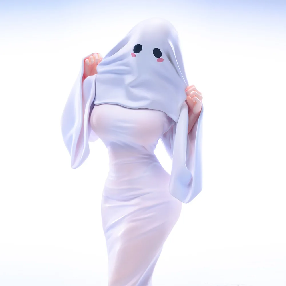ใหม่ 21 ซม.Chiyu รูปอะนิเมะ Ghost Girl Mrs.Apricot PVC Action Figure ของเล่นผู้ใหญ่รูปปั้นตุ๊กตาตุ๊กตาของขวัญ