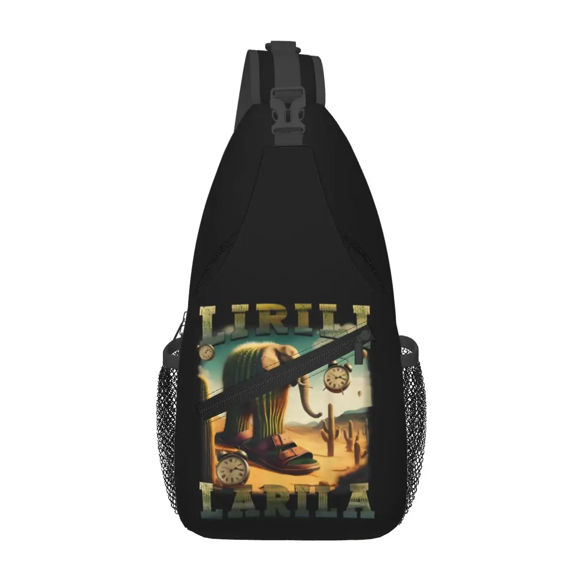 

Custom Italian Brainrot Shoulder Backpack Men Women Fashion Shoulder Chest Bags For Traveling Hiking Animals Cartoon Sling Bag