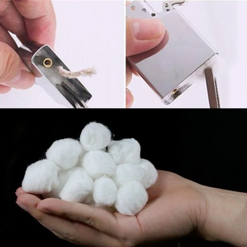 

30pcs/Lot Oil Absorbent Storage Cotton For Zippo Zorro Classic Lighter Universal Replace Repair Accessory Inner Tank Fill Part