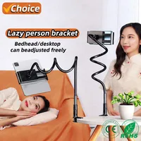 100cm Portable Lazy Bracket Universal Mobile Phone Holder Gooseneck Stand Bed Desk Table Clip Bracket for Smartphone Holder