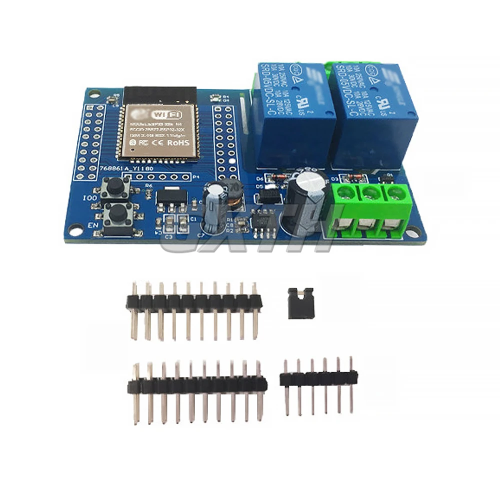 ESP32 WIFI Bluetooth BLE 1/2/4/8-Kanal-Relaismodul ESP32 Entwicklungsboard Zubehör AC220V/DC5-30V – Detail 10