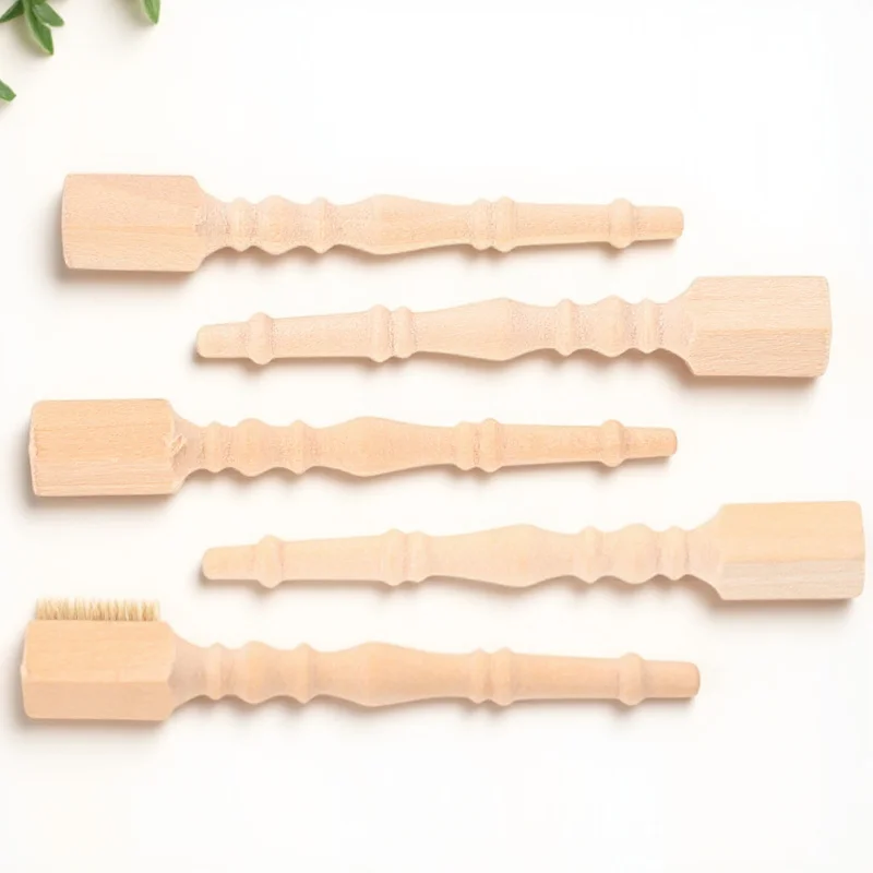 

6 шт. мини-ножки стола из натурального дерева, маленькие основания, прочные миниатюрные украшения для DIY, украшение для дома, микропейзажа, сцены