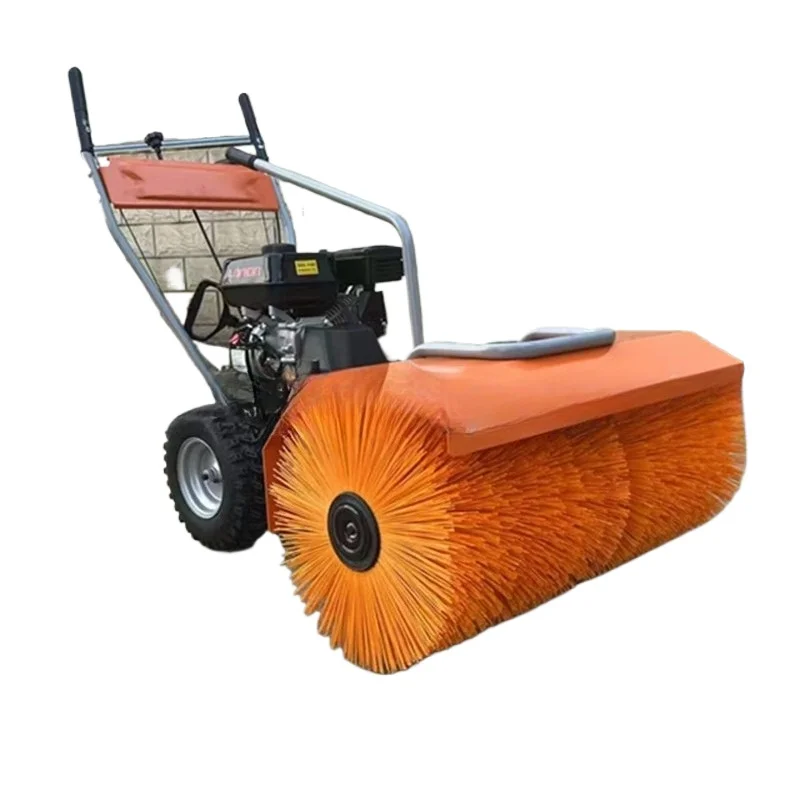 

Small hand push snow plow snow blower