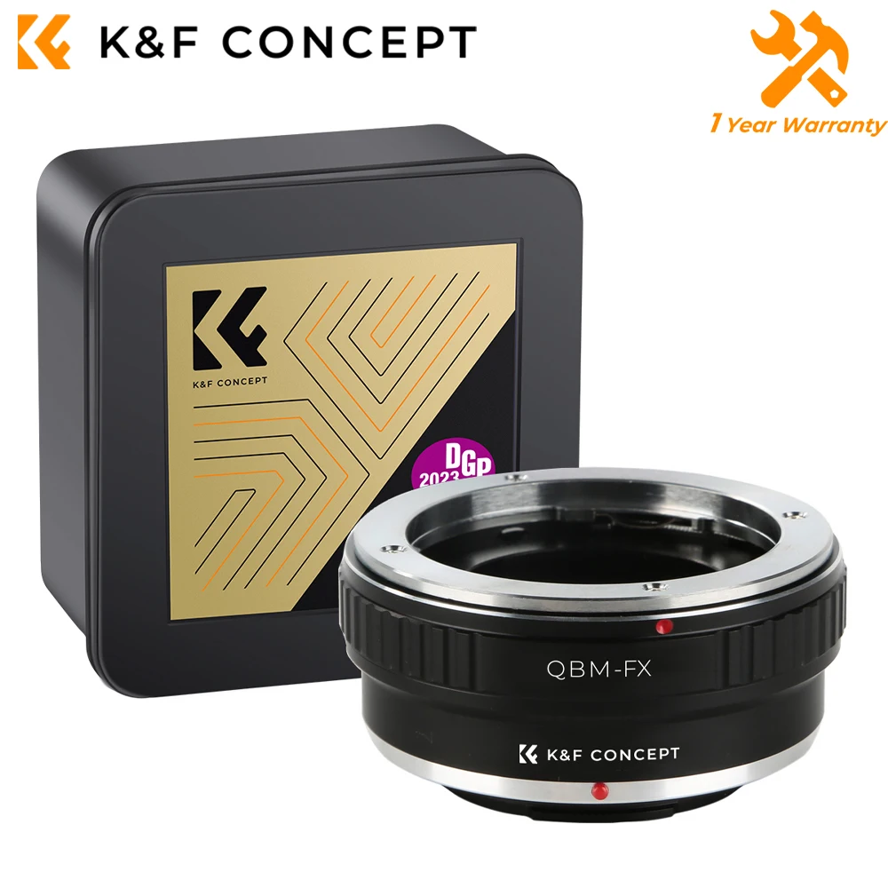 

K & F Concept кольцо-адаптер для объектива камеры Rollei QBM QB для объектива Fujifilm FX