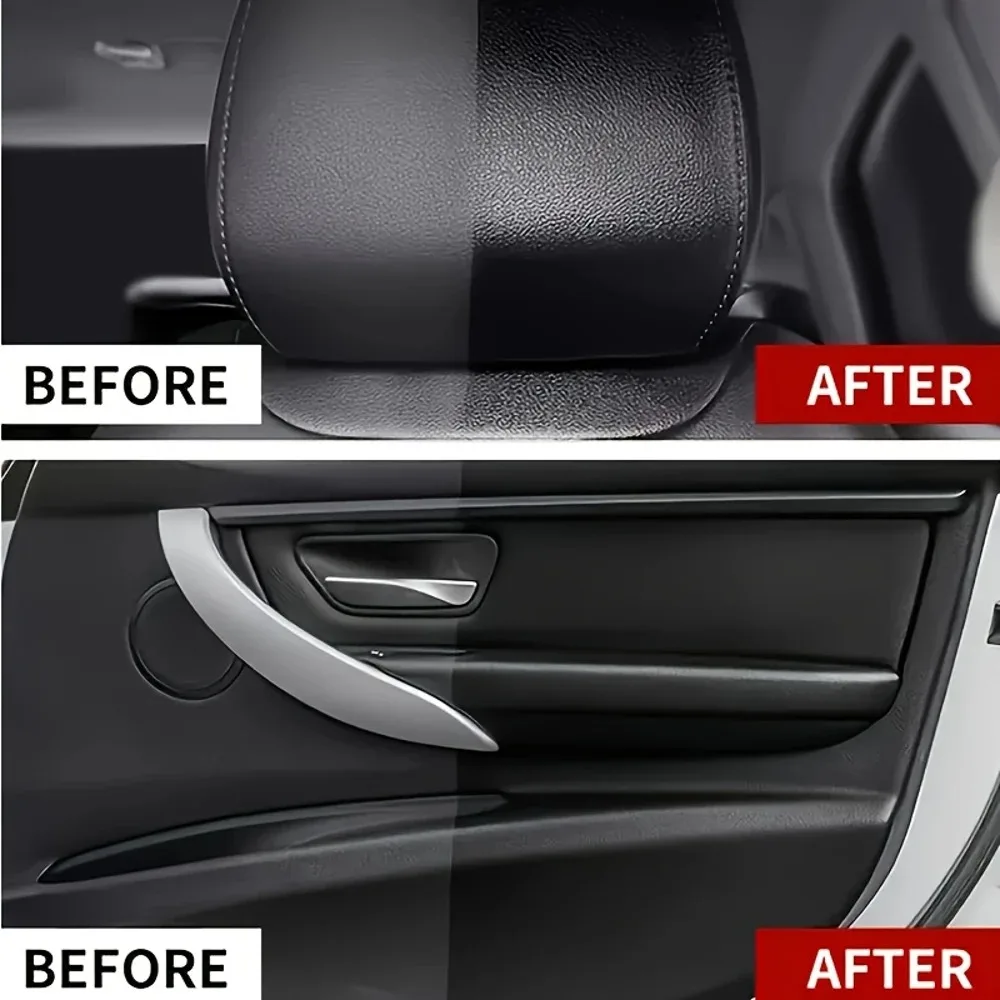 Interior Renewal Wax - Plastic Part Repair, Car Interior Glossy Finish, Tire Protection, Internal Protection | Smooth Surfac