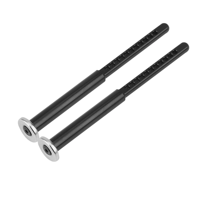 2X Metal Front And Rear Extended Body Post Mounts Shell Column With Magnet For 1/10 RC Crawler Car Axial SCX10 II 90046