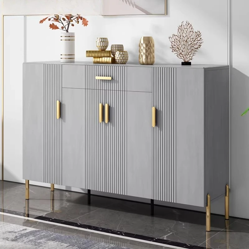 Storage Living Room Shoe Cabinet Organizer Kitchen Closet System Wooden Shoe Shelf Modern