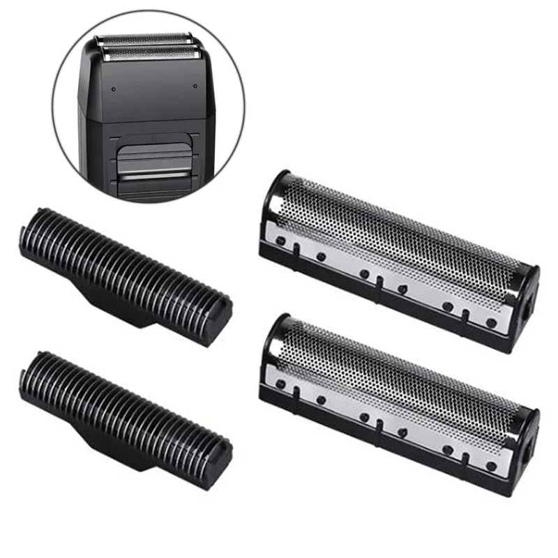 4Pcs/Set For Kemei Razor Replacement Blade Head For Km-1102 Hair Clipper Trimmer Shaver Replacable Heads Knife Covers